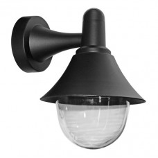 Φωτιστικό Φανάρι Επίτοιχο με ντουί E27 Polycarbonate Μαύρο IP44 9-941